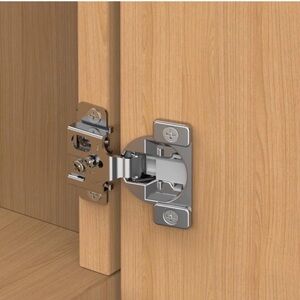 Chibery 50 Pack 1/2" Overlay 3D Soft Close Concealed Hinge